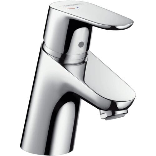 hansgrohe Focus - Wastafelmengkraan - Ééngreeps bediening - CoolStart energiebesparend - Met trekwaste - 70mm - Chroom