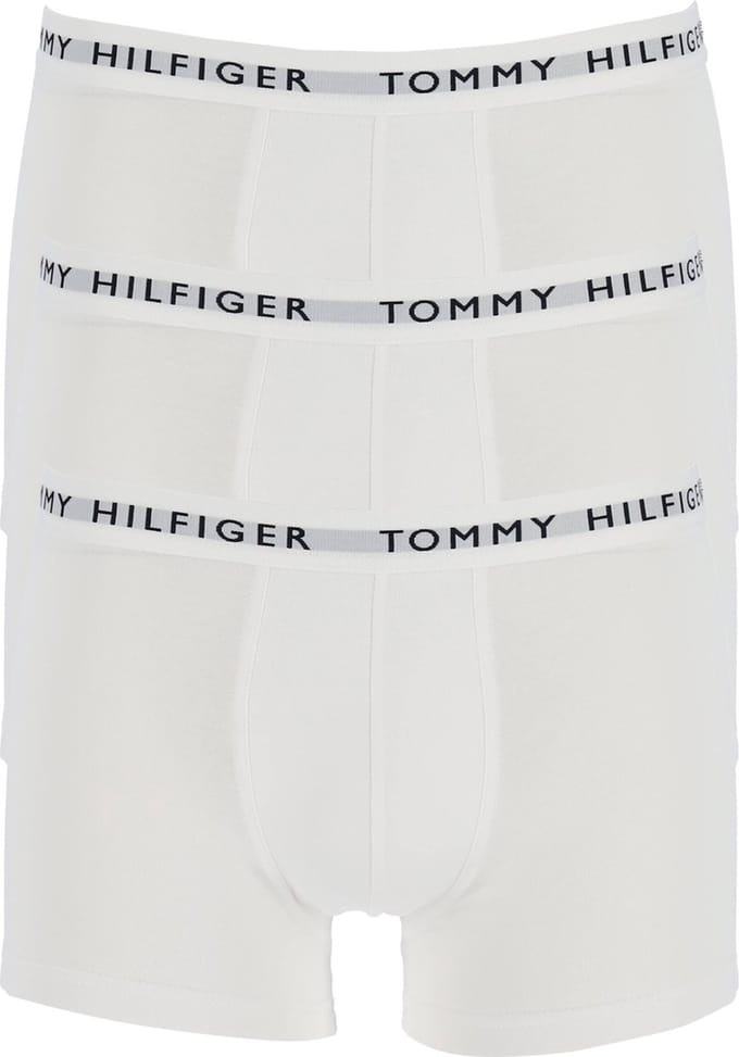 Tommy Hilfiger Recycled Essentials trunks (3-pack) - heren boxer normale lengte - wit - Maat: XXL