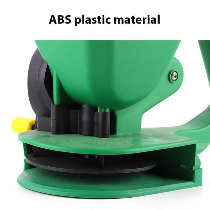 1,5L Handheld Zaadverspreider Handmatige Kleine Zaaimachine Veldbemestingsmachine Multifunctioneel Gazon groen