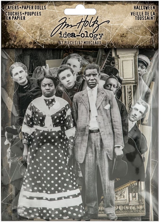 Idea-ology Tim Holtz - Tim Holtz Halloween Layers + Paper Dolls (TH94441)
