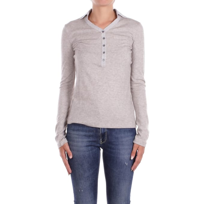 Dondup T-shirt en Polo Grigio