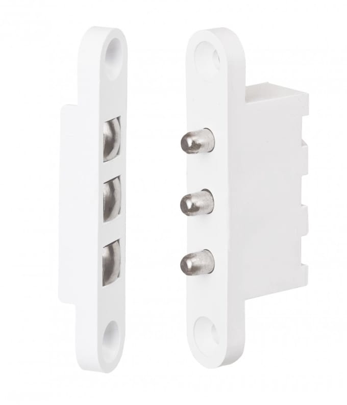 Stroomdoorvoer Inbouw 3-Polig 3C