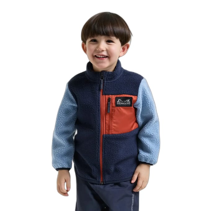 fleece met volledige rits voor kinderen Didriksons Anten 2