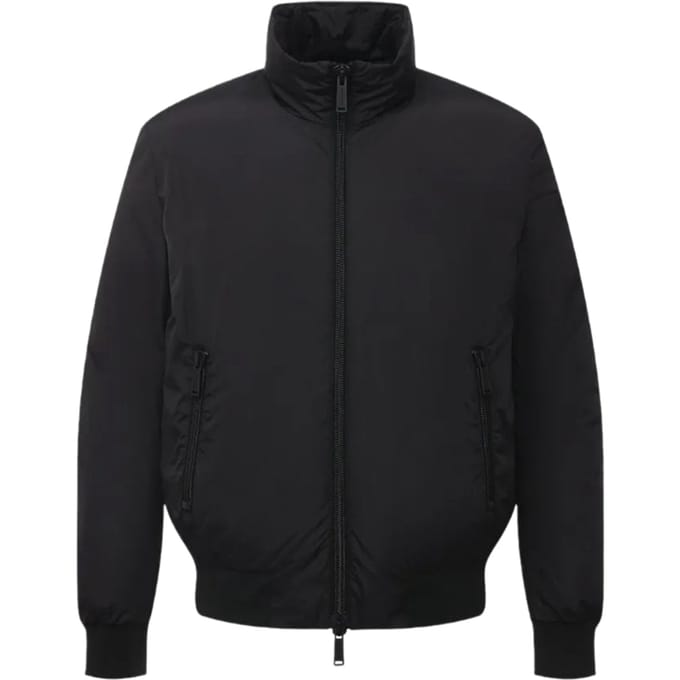 Dsquared2 Icon Gewatteerde Bomberjas In Zwart