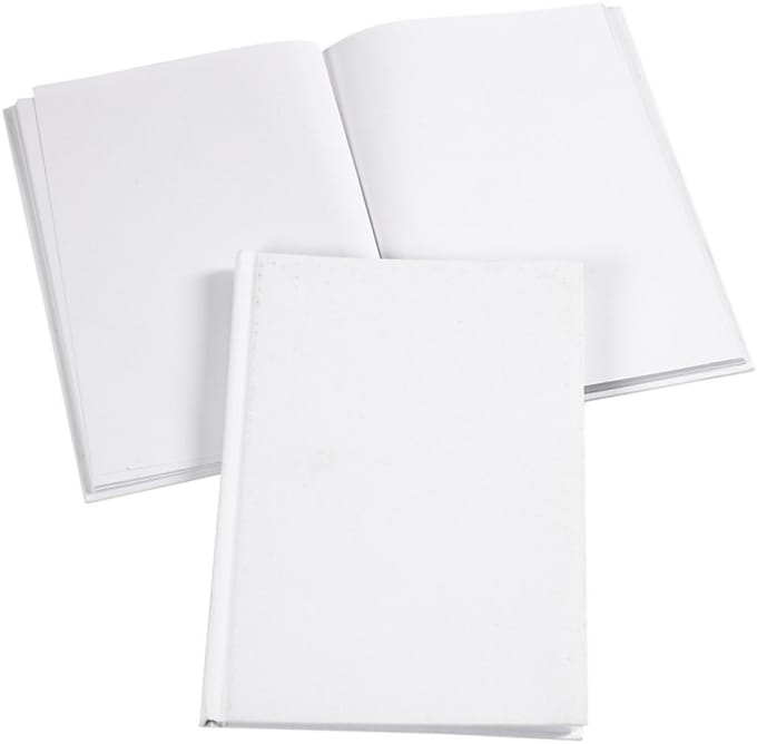 Creativ Company - Notebook White A5 60 Pages