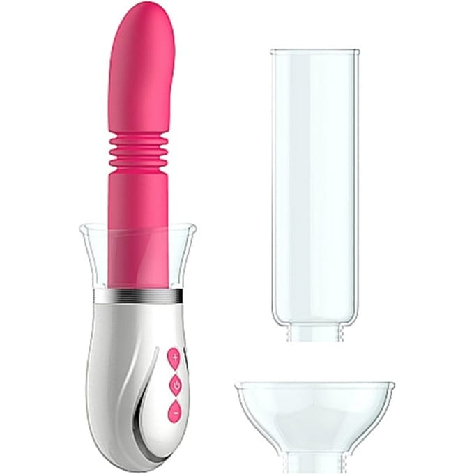 Stotende 4 in 1 Oplaadbare Koppels Kit - Roze