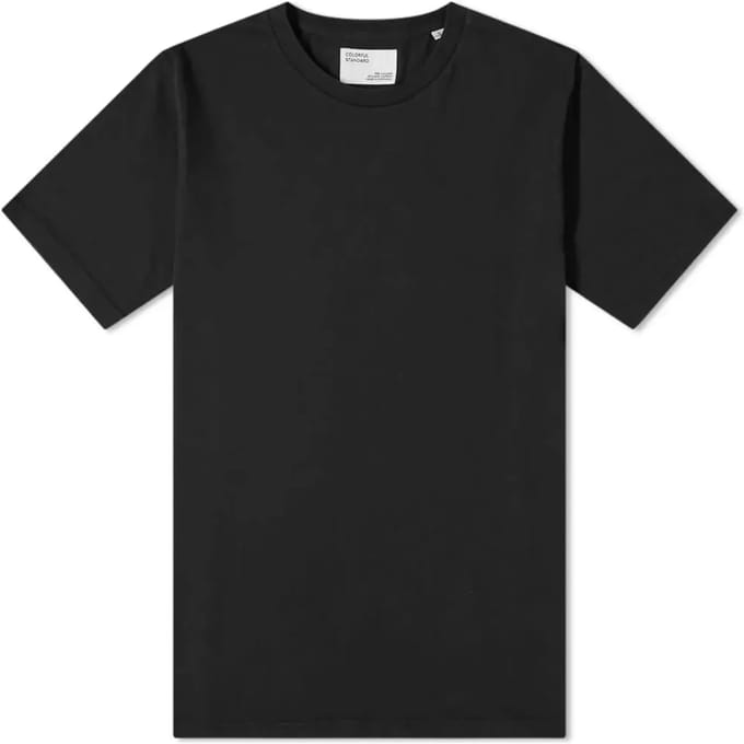 T-shirt Colorful Standard Faded Black