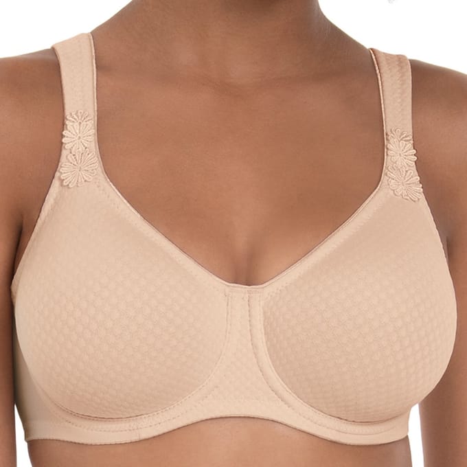 Anita - Leni Beugel BH - maat 90G - Beige/Roze
