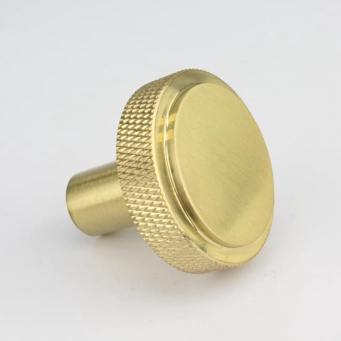 Deurknop Kelvin - Messing - 3.5 x 3.5 x 3.5 cm