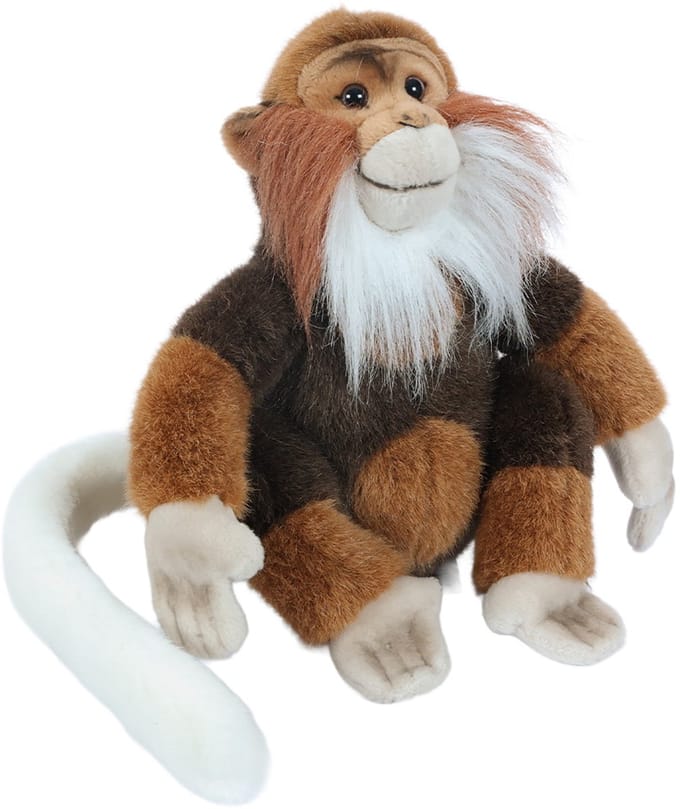 PIA Soft Toys - Pluche Knuffeldier Aap - zittend - 24 cm