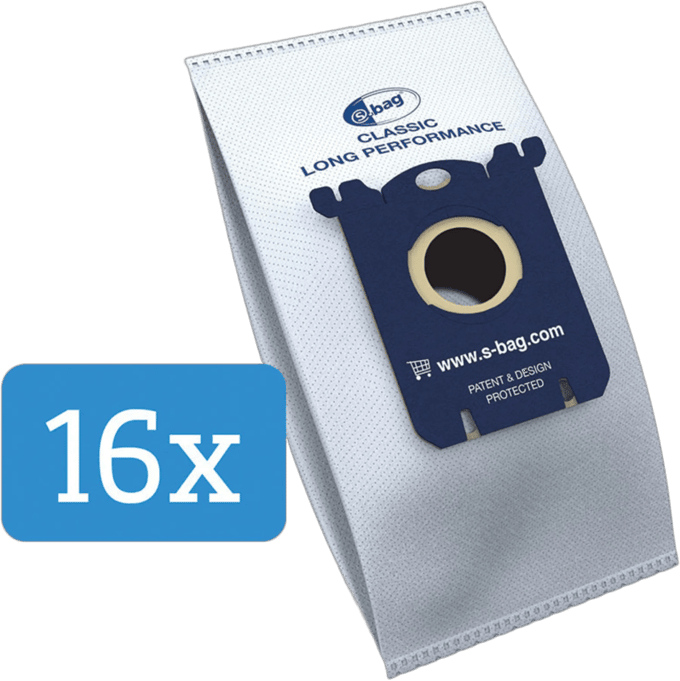 Philips S-bag FC8021/05 - Stofzuigerzakken - 16 stuks