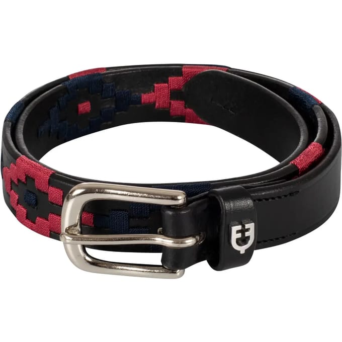 Leren damesriem Equestro Southwest Decoration