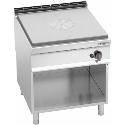 GGM Gastro Gas Glühplattenherd - 13 kW Zilver
