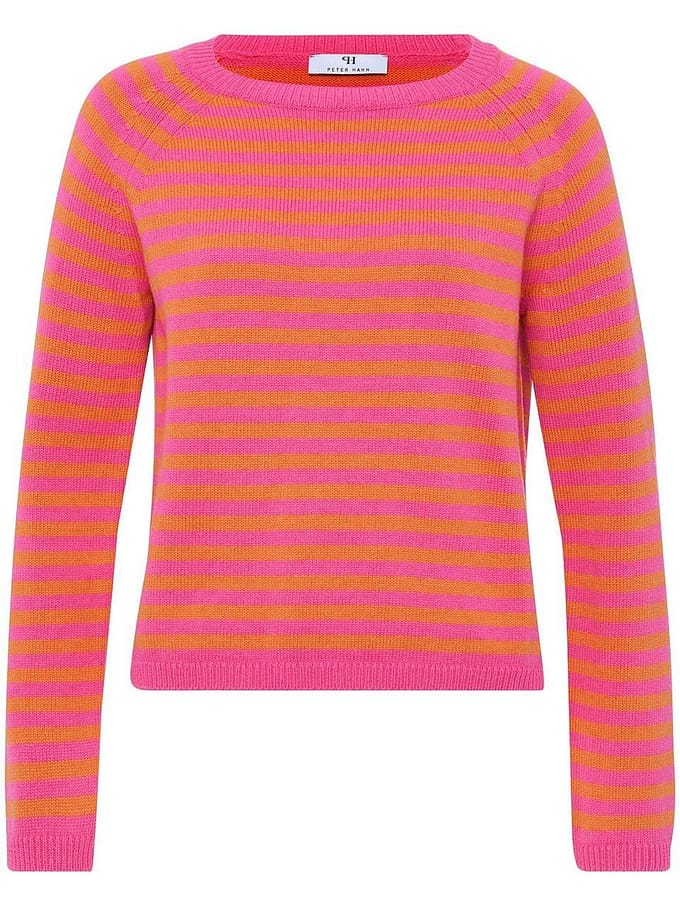 Trui ronde hals Van Peter Hahn multicolour
