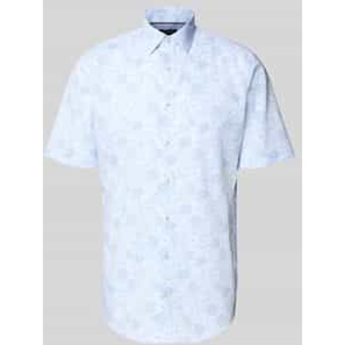 OLYMP Luxor Overhemd, Modern Fit, New Kent, Bleu