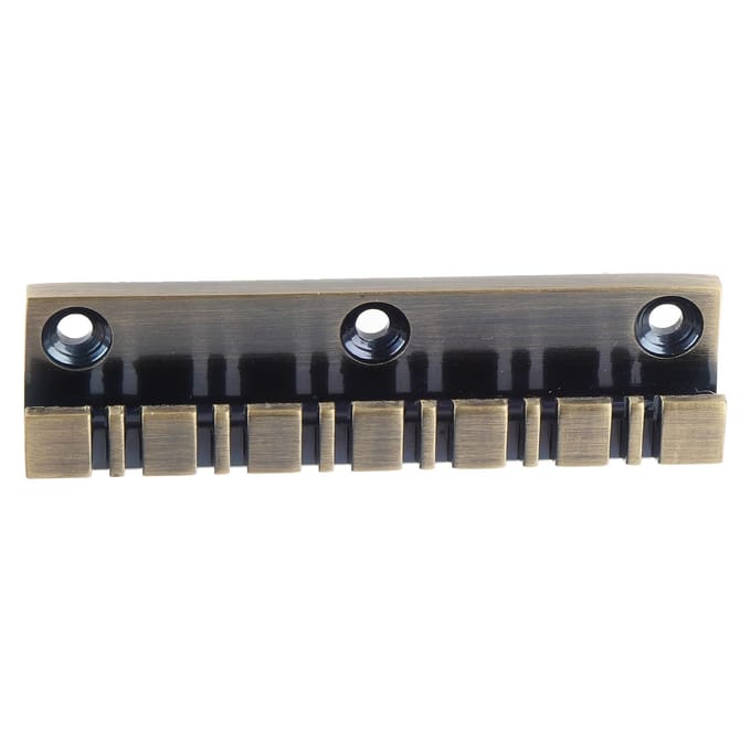 12-snarige Gitaarbrug Legering Bronskleur Elektrische Gitaarbrug Vervanging voor LP EPI black