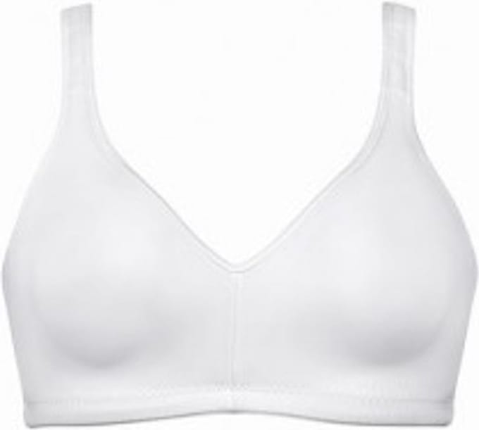 Naturana soft BH met elastische cups maat 95 B/C/D wit