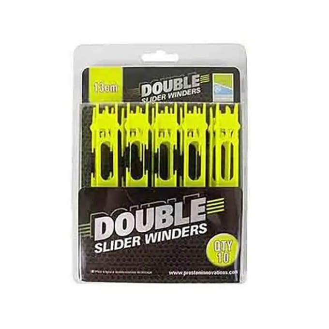 Tweepolige opwikkelaars Preston Winders 13cm jaune (x10)