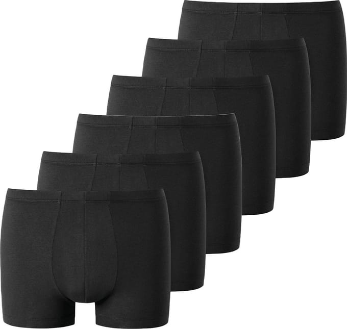 uncover by Schiesser Heren retro short / pant 6 pack Basic