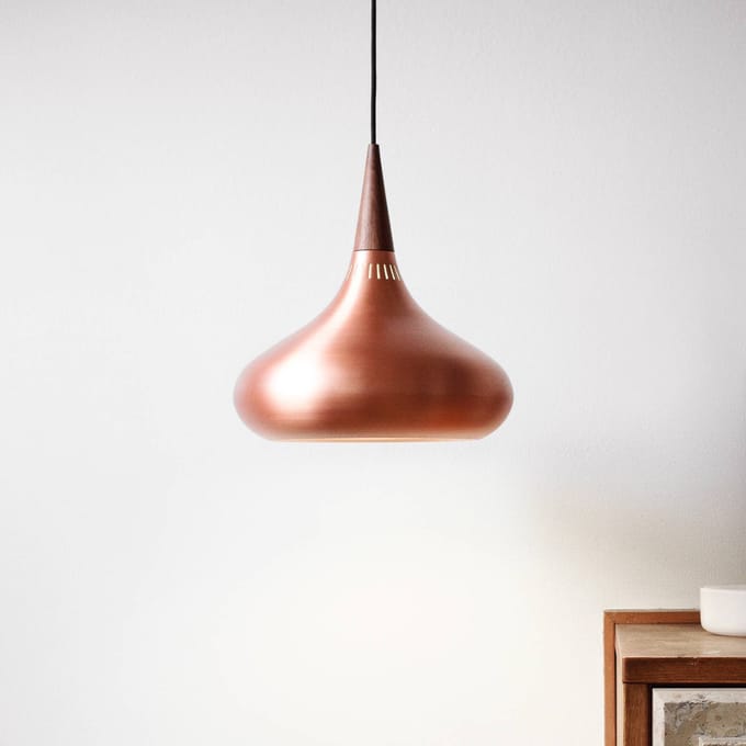 Fritz Hansen - Orient hanglamp - koper - Ø 22,5 cm - bruin