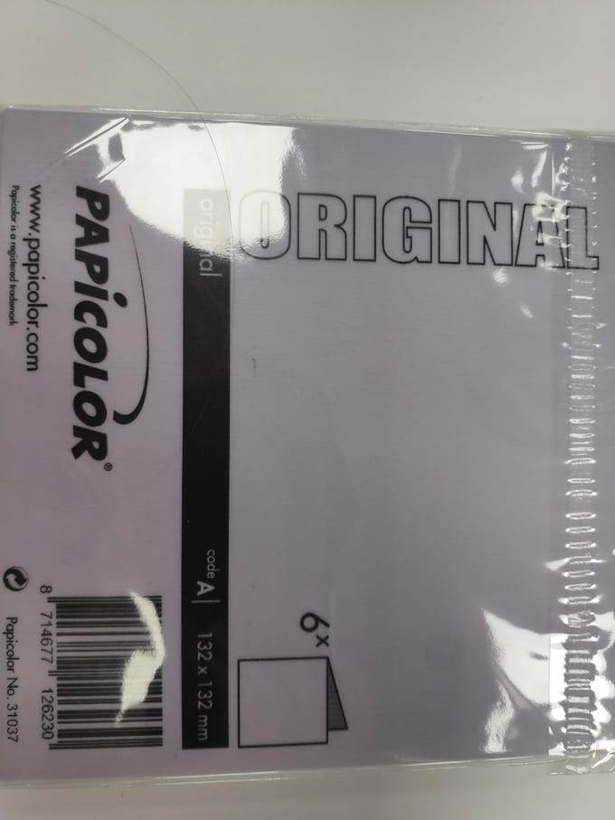 Papicolor Original Dubbele Kaart 132 x 132 mm Soring