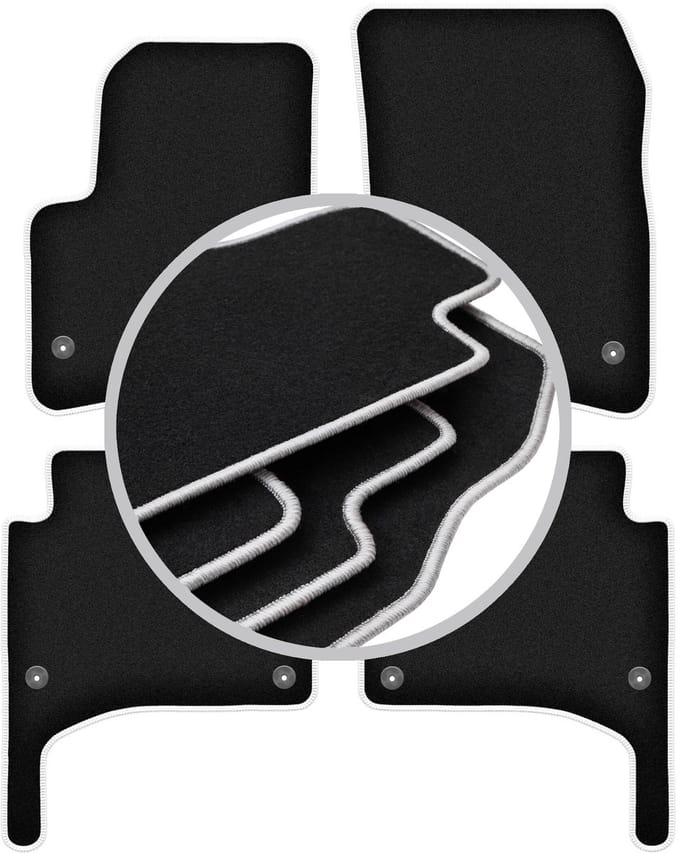 CARLUX-SILVER automatten voor: Volkswagen Touareg I SUV (2002-2010)