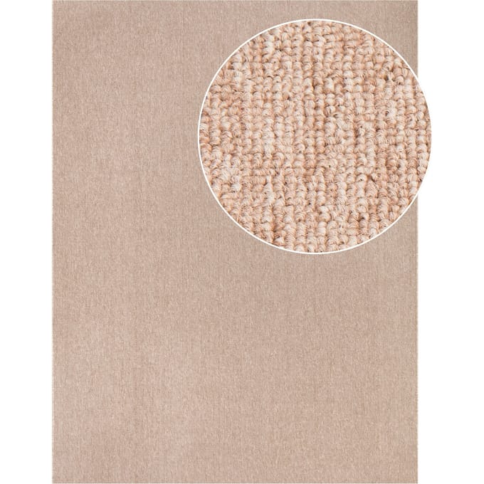 Vlakgeweven tapijt Barca beige 80x150 cm