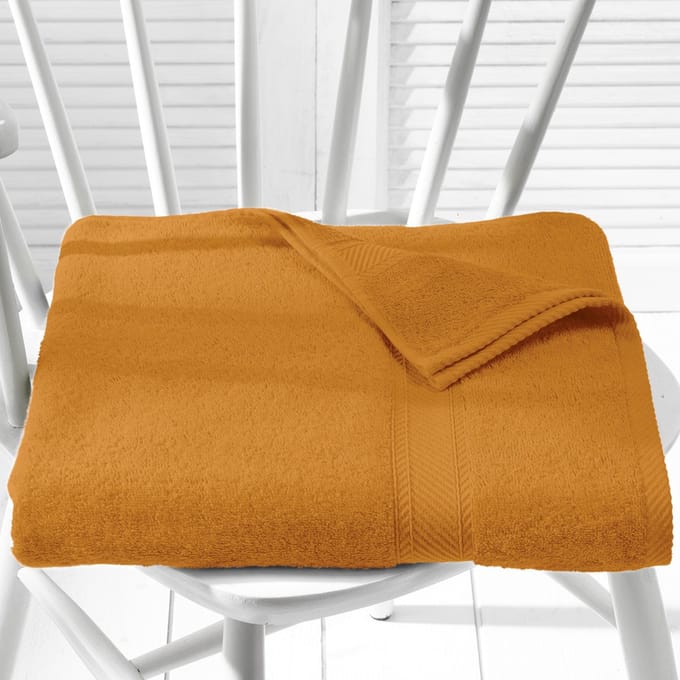 De Witte Lietaer Strandlaken Helene Copper - 100 x 200 cm - Katoen