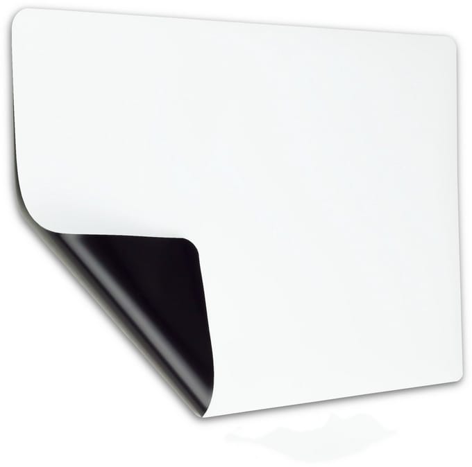 Magnetisch whiteboard voor koelkast - A3 en A4, zacht magnetisch met veeg schoon oppervlak A3