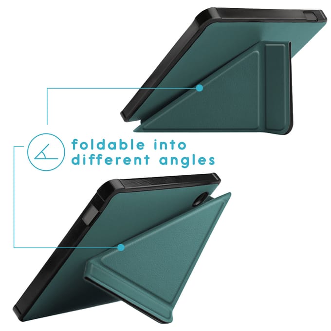 imoshion Vouwbare Bookcase voor de Kobo Libra Colour - Donkergroen