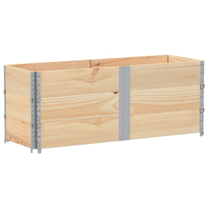 vidaXL - Plantenbak - 150x50 - cm - massief - grenenhout