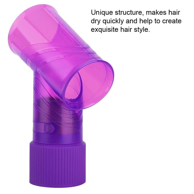 Professionele Föhn Diffuser Krullend Föhn Kappers Styling Accessoire (Paars) purple
