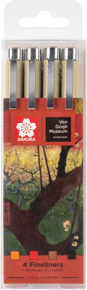 Sakura x Van Gogh Museum Pigma Micron Fineliners