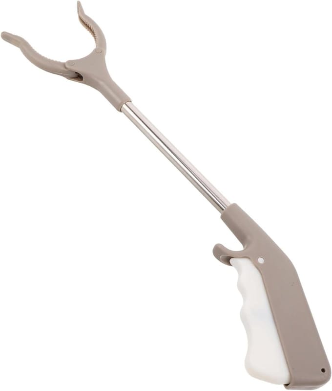Afvalgrijper - Grijper stick - Afval oprapen - Opvouwbaar ontwerp - 40.5 cm - Multicolor