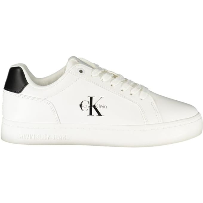 Calvin Klein Bianco Polyurethaan Dames Sneakers