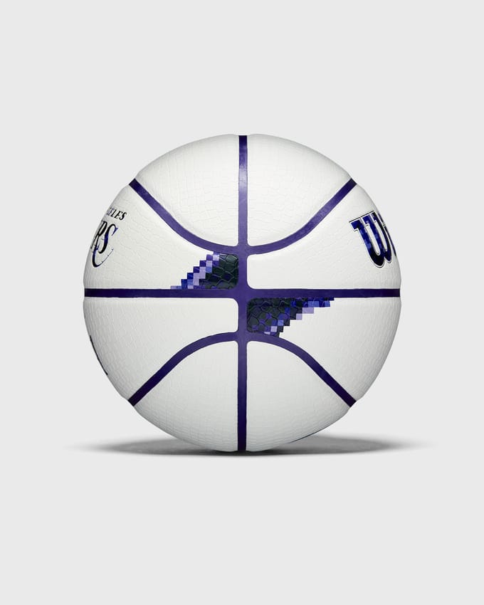 NBA TEAM PIXEL BASKETBALL LA LAKERS SIZE 7
