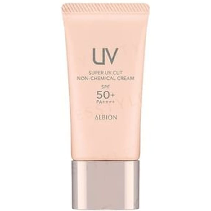 Albion - Super UV Cut Non-Chemical Cream SPF 50+ PA++++ 40g