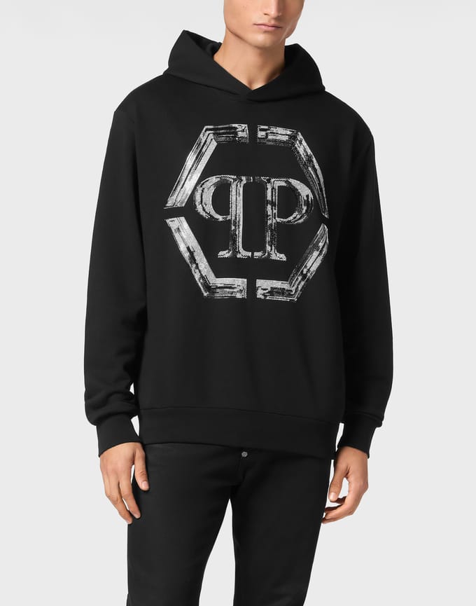 Sweatshirt Met Capuchon Hexagon