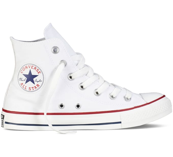 Converse Chuck Taylor All Star Sneakers Heren - Wit - Maat 41.5 - Canvas
