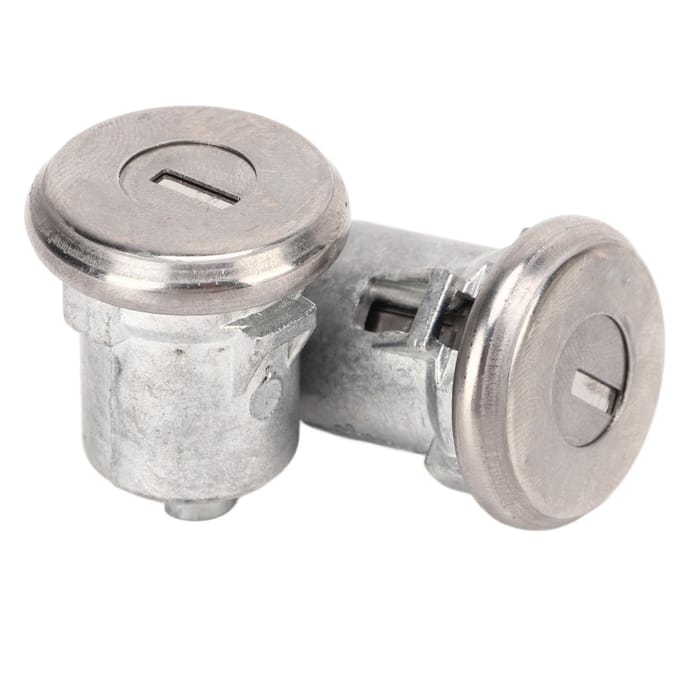 Autodeurslotcilinder met Sleutel 5070006 Compacte Structuur Metaal Vervanging Voor Blazer 1969?1991 gray