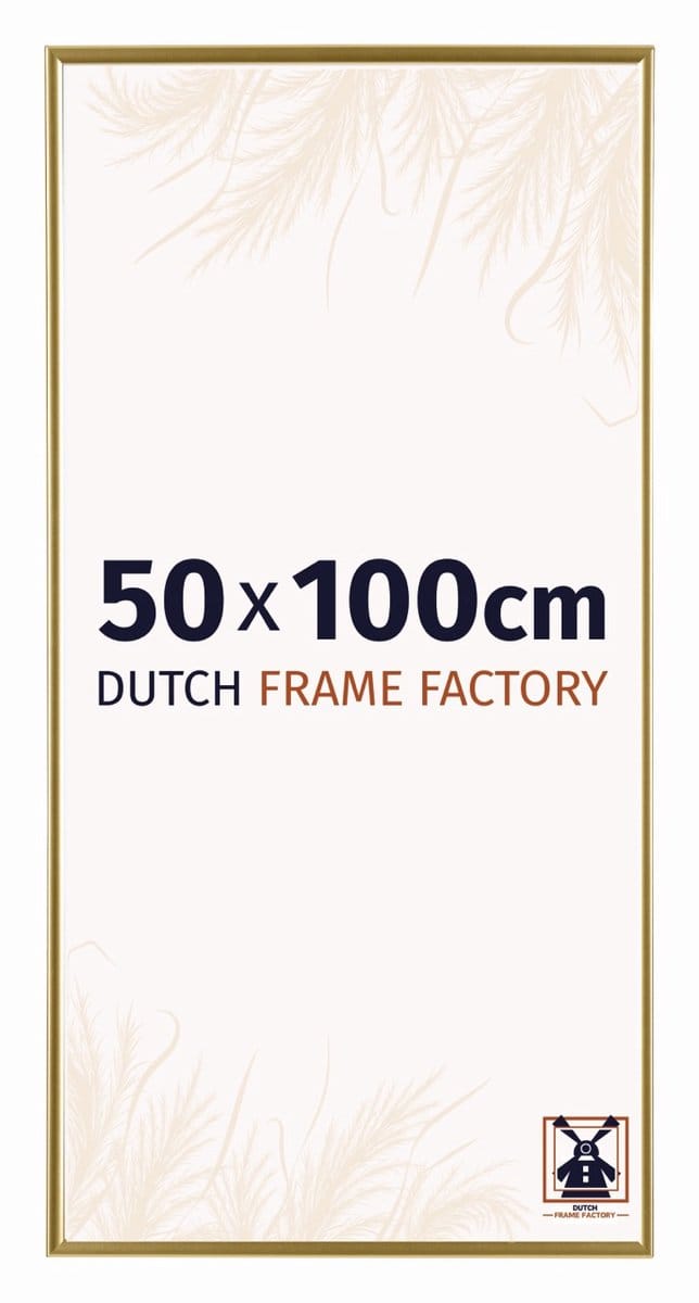 Fotolijst 50x100 cm - Kunststof - Goud - Easy