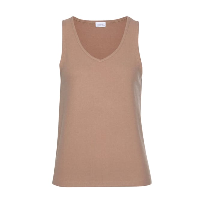 Damestanktop Lascana Loungewear Strick