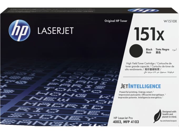 HP 151X (W1510X) Toner Zwart