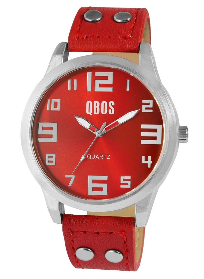 QBOS QBOS Unisex horloge Mineralglas