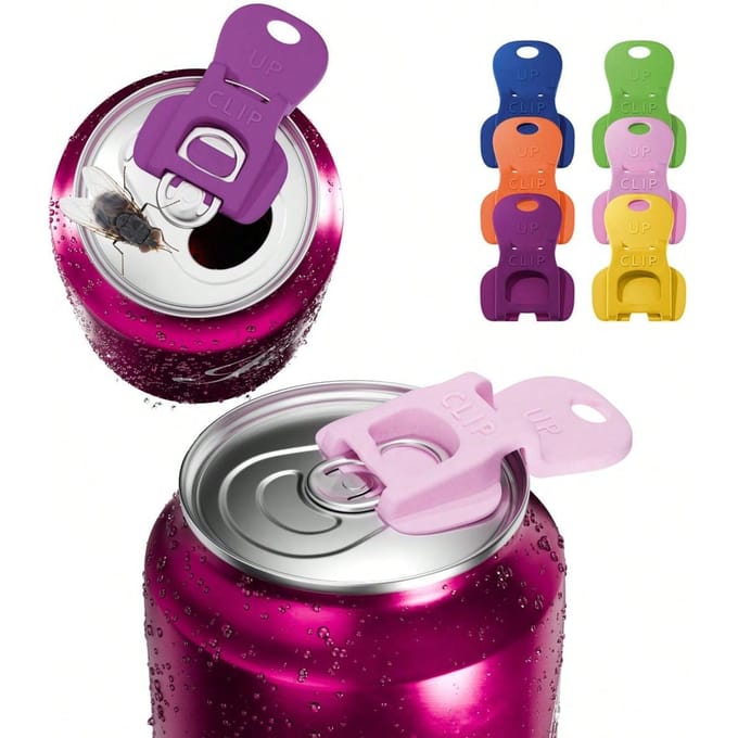 Kleurige Beschermdop voor Frisdrankblikjes pink
