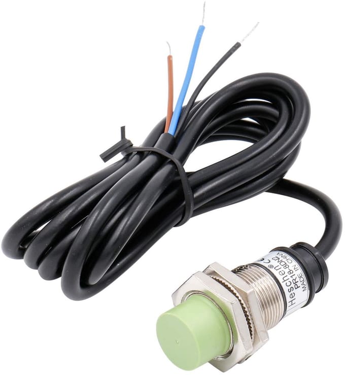 Allecto - Inductieve Naderingssensor - 8mm Sensing - IP67 Bescherming - Groen - NC - Beveiligingssystemen en Automatisatie - PR18-8DN2