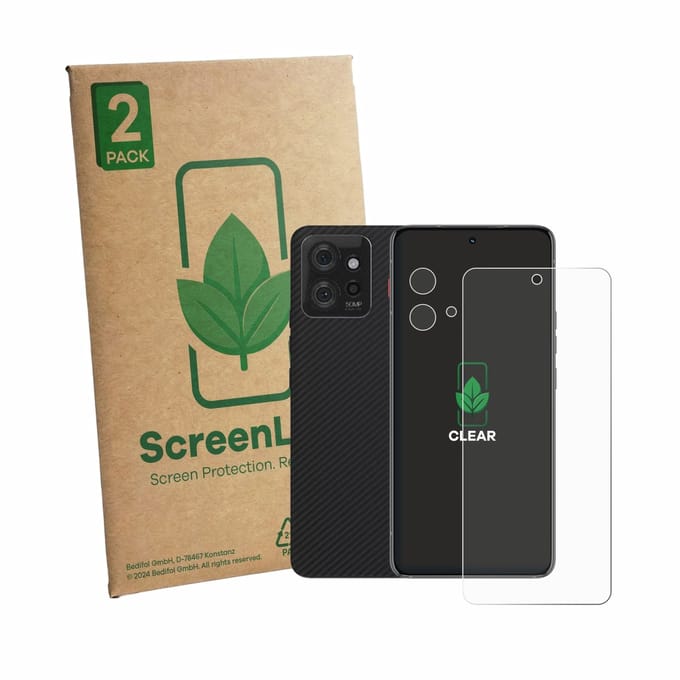 2 Stuks Screenprotector voor Motorola ThinkPhone (Voor+Camera) - Hoogwaardige Beschermfolie transparant