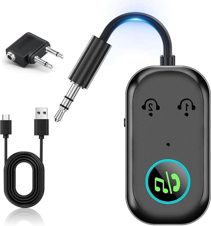 Solidchoice - Bluetooth 5.3 Transmitter en Ontvanger 2-in-1