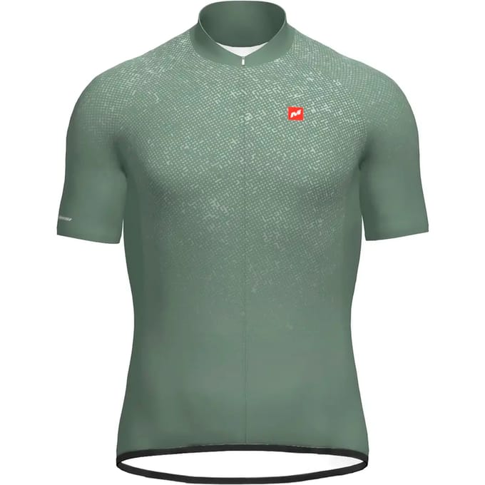 Massi Pro Jersey Met Korte Mouwen Groen L Man