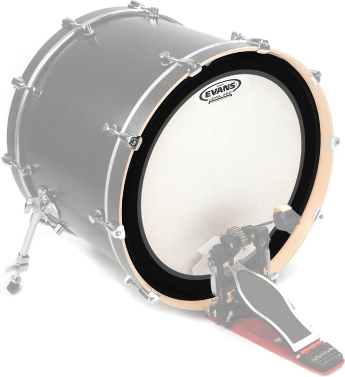 Evans EMAD Coated 20", BD20EMADCW, basDrum Batter - Bass drumvel